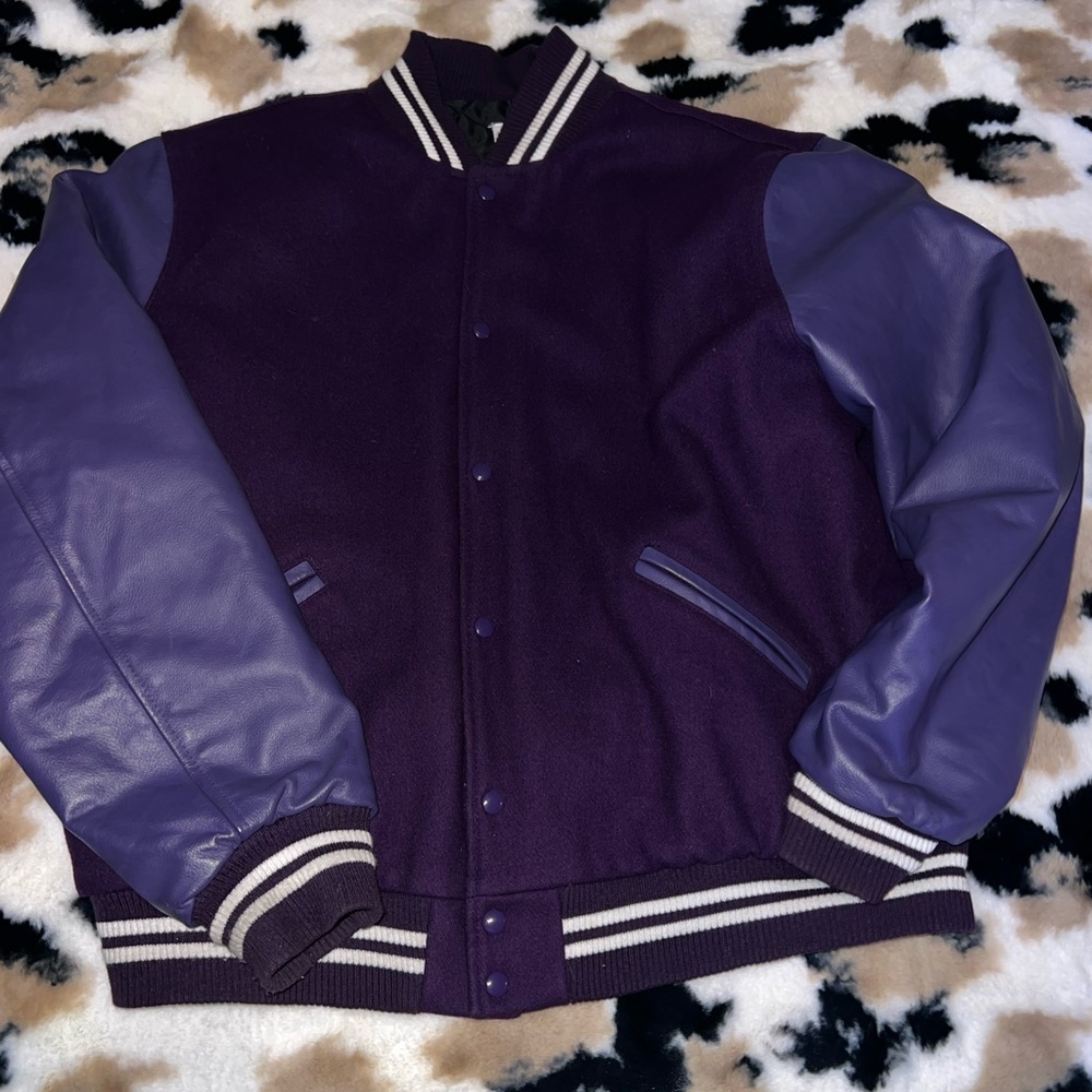 Purple Varsity Jacket